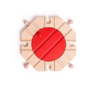 Bigjigs Rail 8 Way Turntable - Andere belangrijke Wooden Rail (Importación USA)