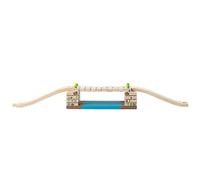 Bigjigs Rail Clickety Clack Bridge - Other Major Wooden Rail B (Importación USA)