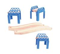 Bigjigs Rail Juego de Soportes para la construcci?n (Importación USA)