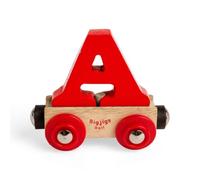 Bigjigs Rail Letra del Tren Personalizado A (Rojo)