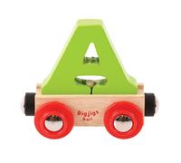 Bigjigs Rail Letra del Tren Personalizado A (Verde)