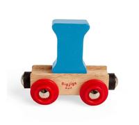 Bigjigs Rail Letra del Tren Personalizado I (Azul)
