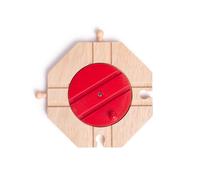 Bigjigs Rail Plato Giratorio de 4 Conectores (Importación USA)