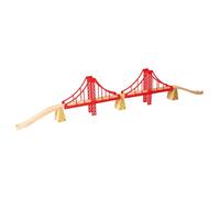 Bigjigs Rail Puente Colgante Doble (Importación USA)