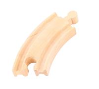 Bigjigs Rail V?a Corta Curva (Paquete de 4) (Importación USA)