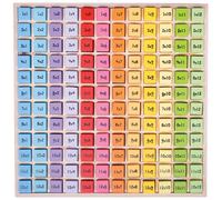 Bigjigs Speelgoed Educatief Houten Times Table De Tray met ant (Importación USA)