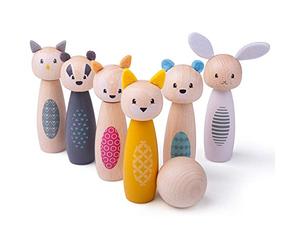 Bigjigs Toys 100% FSC® Certified Animal Skittles