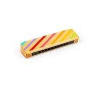 Bigjigs Toys Armónica de madera - Instrumentos de madera para niños