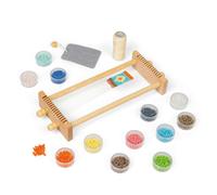 Bigjigs Toys Bead Weaving Loom - Kit de iniciación para hacer (Importación USA)