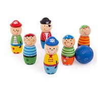 Bigjigs Toys Bolos Piratas (Importación USA)