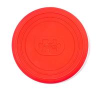 Bigjigs Toys Frisbee Flying Disc (Cherry Red) - Silicone Frisbee For Kids, Quality Flying Saucers, Beach Toys & Garden Toys, Holiday Toys For Toddlers
