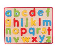 Bigjigs Toys Inset Puzzle Lowercase Alphabet (Importación USA)