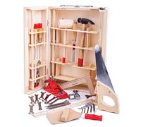 Bigjigs Toys Junior Kids Tool Set - 28 Piece Junior Tool Kit w (Importación USA)