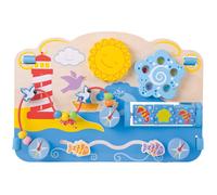 Bigjigs Toys Marine Baby Activity Table Board - Educational Ac (Importación USA)