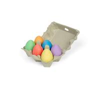 Bigjigs Toys Rainbow Colour Chalk Eggs (Set of 6)