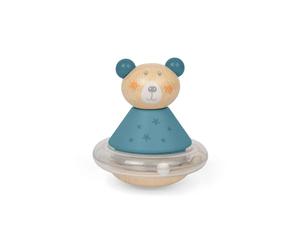 Bigjigs Toys Roly-Poly - Juguete sensorial de madera para bebé