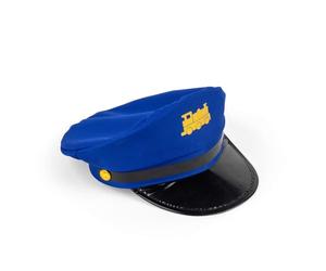 Bigjigs Toys Sombrero de cabeza de tren - Accesorio de disfraz de ferrocarril para niños pequeños y niños, conjunto de disfraces, ropa de juego de ficción y accesorios, regalos para
