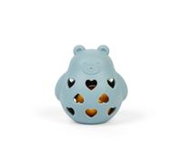Bigjigs Toys Sonajero de oso de miel, juguete sensorial para dentición, sonajeros y mordedores para bebés, hecho de 100% silicona, regalos ecológicos para bebés niñas y niños, a partir de 12 meses