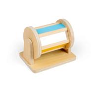 Bigjigs Toys Spinner de vista y sonido | Juguete sensorial de madera para bebés y niños pequeños | Juguetes y actividades para bebés de aprendizaje temprano | Regalos ecológicos para bebés y niños