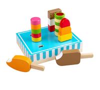 Bigjigs Toys Wooden Ice Lollies Play Food (Importación USA)