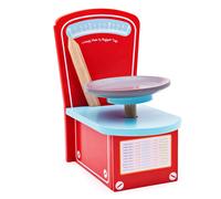 Bigjigs Toys Wooden Scales - Kids Role Play Toy, Kitchen Food (Importación USA)