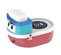 BIGKEYEOY Termómetro de baño recargable para bebé, termómetro de bañera de seguridad, juguete flotante para niños pequeños, bañera y piscina con advertencia de temperatura