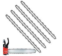 BigKing 4 cadenas de motosierra para barra de 40 cm, 56 eslabones de transmisión, cadenas de bajo contragolpe - Calibre 3/8" LP 0,1 cm, cadenas de repuesto para sierra compatible con DUC353, DUC355