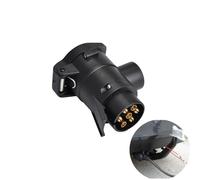 BigKing Adaptador de Remolque, Adaptador de Enchufe de Remolque de Coche de 7 a 13 Pines, convertidor, Conector de Remolque de Barra de Remolque de Caravana, 12 V