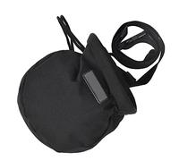BigKing Bolsa de magnesio, Bolsa de Polvo de magnesio para Escalada en Roca al Aire Libre Negra, Bolsa de Almacenamiento para cinturón