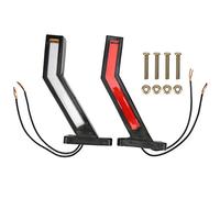 BigKing Luz de marcador lateral LED, luz de marcador lateral LED universal, lámpara de liquidación de contorno 12/24V para camión de remolque de barco de autobús SUV