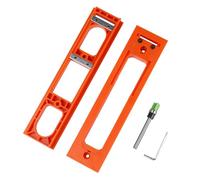 BigKing Modelo de Puertas-Kit de Modelos de Montaje para Bisagras con Herramienta de Instalación, Molde de Apertura de Bisagra Tridimensional Ajustable, Bisagra Ajustable de 2-1/2" a 6"