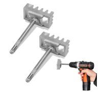 BigKing Square Drive Cincel Eléctrico De Martillo Con Cabeza Cuadrada Cincel Square Drive Square Drive Cincel Para Superficie De Pared, Puentes, Cemento, Granito, Losas De Piedra (2pcs)