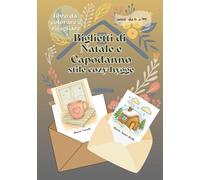 Biglietti di Natale e Capodanno stile cozy hygge