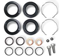 BIGLKNM Kit de reconstrucción de sellos de horquilla de 39 mm compatible con sellos de horquilla Harley Sportsters 1988-2015 y Dyna (FXD) 1991-2005 con horquillas de 39 mm OEM #495607