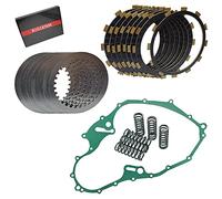 BIGLKNM Kit Embrague Placas de Fricción y Junta Cubierta Compatible para Yamaha Raptor 700 700R YFM700 YFM700R 2006 2007 2008-2021