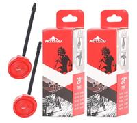 Biglumin 2pcs 85mm Camara Bicicleta Carretera 700x18-32C Cámara de Aire Ligera de Boca Francesa de tubolito Carretera Camaras de Aire 700 - Camara Bici Carretera 700 Camara Bici 700 Ultraligera 33g