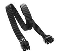 Biglumin Cable de alimentación para GPU de 8 pines,cable macho ATX de 8 pines a cable macho PCIe de 6+2 pines,cable PCIE para Be Quiet,cable de alimentación PCIe de 8 pines (6+2) macho,60cm