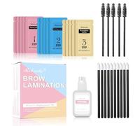 Biglumin lifting pestañas kit profesional Empaquetado individualmente lash lift kit lifting de pestañas,juego de laminación de cejas especialmente diseñado para cejas perfectamente formadas adecuado