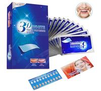 Biglumin Tiras blanqueadoras dientes - Blanqueamiento dental Rayas blancas Esmalte blanqueador seguro, 28 tiras blanqueadoras, Blanqueamiento dental Blanqueador dental profesional.