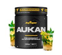 BigMan | Aukan 300g | Pre Workout | Potente Pre Entrenamiento | Entrena y destroza las Pesas | Fuerza Maxima (Mojito)