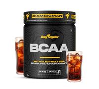 BigMan | Bcaa + Electrolitos 300Gr (Cola) | Aminoacidos Essenciales Con Carga de Minerales | Recuperación Muscular | Recuperación Ejercicios Aerobicos | Protege tu Musculo