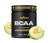BigMan | Bcaa + Electrolitos 300Gr (Melon) | Aminoacidos Essenciales Con Carga de Minerales | Recuperación Muscular | Recuperación Ejercicios Aerobicos | Protege tu Musculo