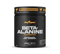 BigMan | BETA-ALANINE 300 GR | 4.000 mg por toma | Aminoácido en Forma Libre | Pre-entreno sin estimulantes | 100% Pura Sin Añadidos