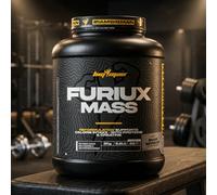 BigMan | Furiux Mass 3Kg, 6,6lb. 6,8Kg, 15Lb | Ganador de Peso | Sube de Volumen Rapidamente | Amilopectina | Dextrosa | (Chocolate Blanco, 6,8Kg)