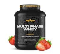BigMan | Multi-Phase 2,26 Kg (Fresa) | Proteína Secuencial | Proteína de Suero de Leche | Hidrolizado de Proteína | Caseinato Calcico | Péptidos de Glutamina | Gana Masa Muscular
