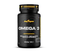 BigMan | Omega 3 Fish Oil 90 Caps | Aceite de Pescado | Fuente de Acidos Grasos Essenciales | 540mg EPA + 360mg DHA | Apoyo del Cuidado del Corazon | Mejora la Oxidación Celular | 90 Perlas