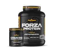 BigMan | Pack FORZA PROTEIN 2kg +100g REGALO + CREATINA 300 GR | Proteína 80% | Aislado proteína Soja + Concentrado Whey | Creatina | Alto Contenido en Proteínas (Chocolate)