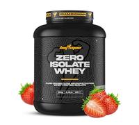 BigMan | Proteína Zero 2Kg (Fresa) 4,4 Lb | Proteína Isolate | Proteína Aislada | Proteína de Asimilación Rapida con Lactasa | Proteína Intolerantes Lactosa | Proteína 85% Maxima Calidad