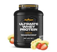 BigMan | Ultimate Whey 2kg (Fresa Platano) | Proteína Concentrada de Calidad | Bcaa y Glutamina | Gran Ganancia Muscular | Recuperación Deportiva | Tonificación Muscular