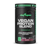 BigMan | Vegan Protein Blend 420 gr | Aislado de Proteína Vegana | Gran Ganancia Muscular | Recuperación Deportiva | Tonificación Muscular (420 gr, Red Velvet Chocolate)